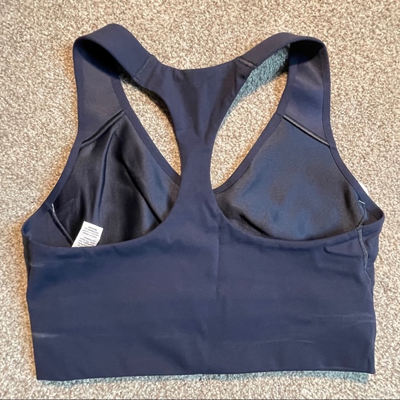 SPANX Longline Medium Impact Sports Bra Navy Size Small - Picture 5 of 7